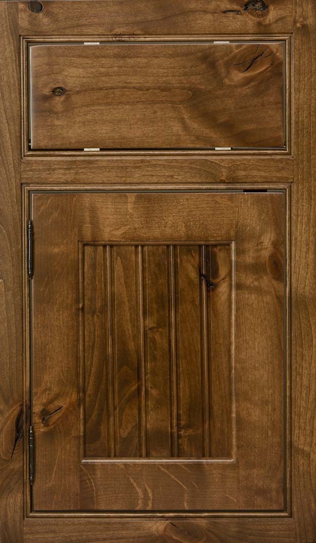 dark walnut stain cabinets