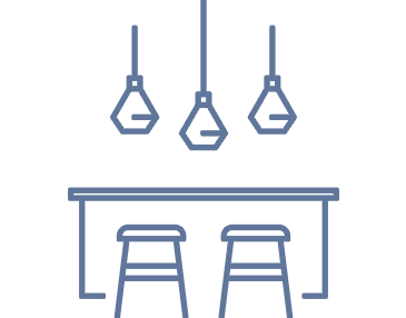 Kitchen Bar Stools Icon