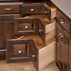 Square Corner Drawers