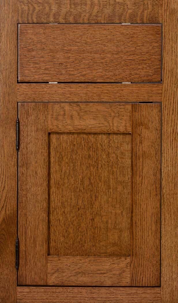 Quartersawn Red Oak - Fruitwood Stain