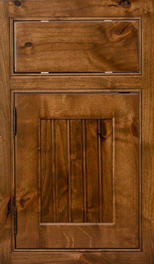 Knotty Alder - Walnut Stain